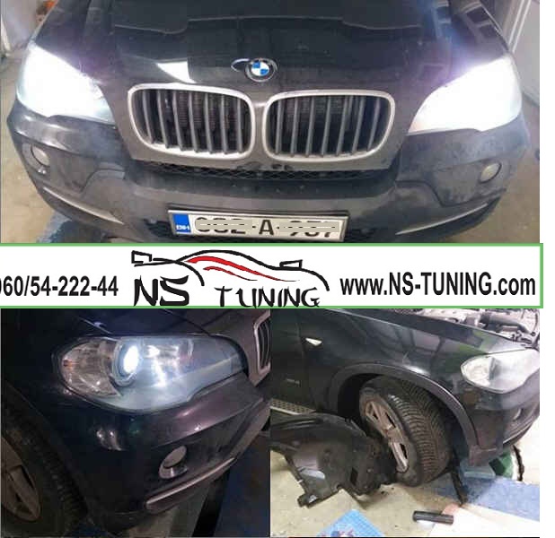 bmw x5 e70 zamena xenon sijlica led markeri ugradnja novi sad tuning